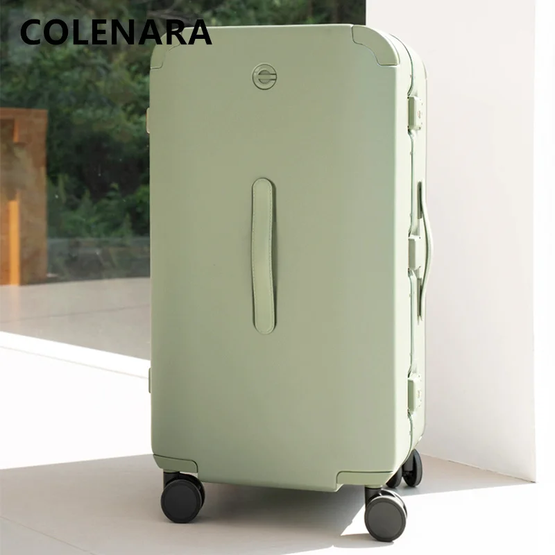 COLENARA Nuova Valigia 20 Pollici PC Scatola d'imbarco 24 "26" 28 "30 Pollici Trolley di Grande Capacità Borsa da Viaggio con Ruote Bagagli