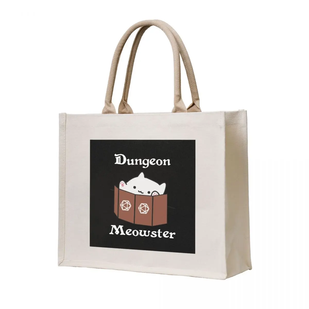 

Dungeon Meowster Tote Bag women bag shopper bag women canvas bags luxury women