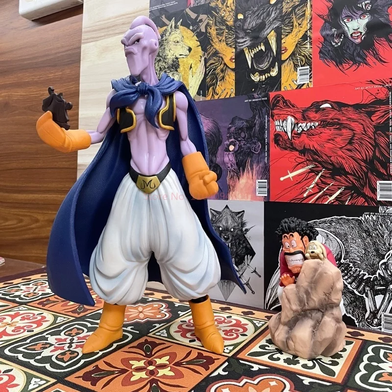 Anime Dragon Ball Z Evil Buu Figurka Mister Szatan Figura Zło Majin Buu Figurki Pvc Statuetka Kolekcja Model Zabawki Boże Narodzenie