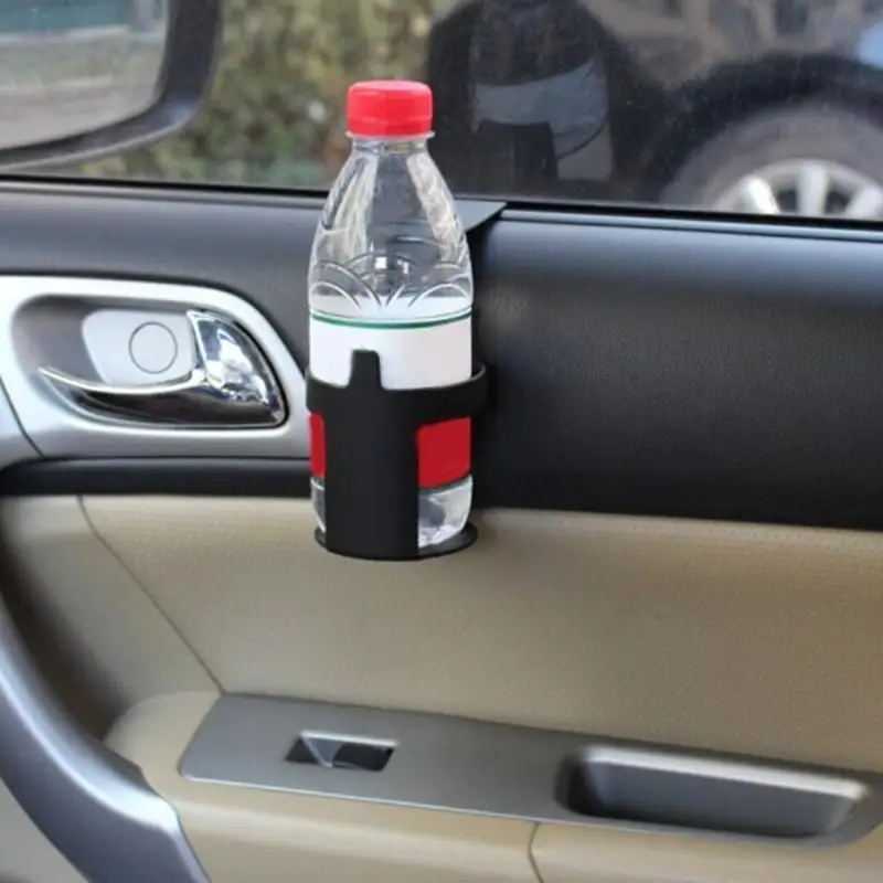 Sleek Car Beverage Holder Car Beverage Holder & Bottle Opener Combo- set Easy Installation Suitable for Camping Picnics New