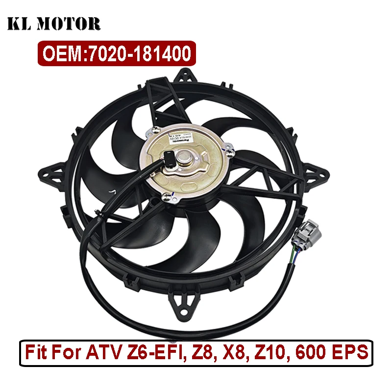 

Panasonic Fan Radiator Fan For CF550 550EX Z550 600 Z6 625 800 X8 Z8-EX 800EX 1000 Z1000 Z10 ATV UTV SSV 7020-181400