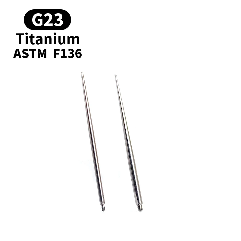 G23 Titanium Puncture Needle Guide Needle Piercing Tool For Belly Lip Ear Eyebrow Piercing Body Piercing Tool Jewelry Tools
