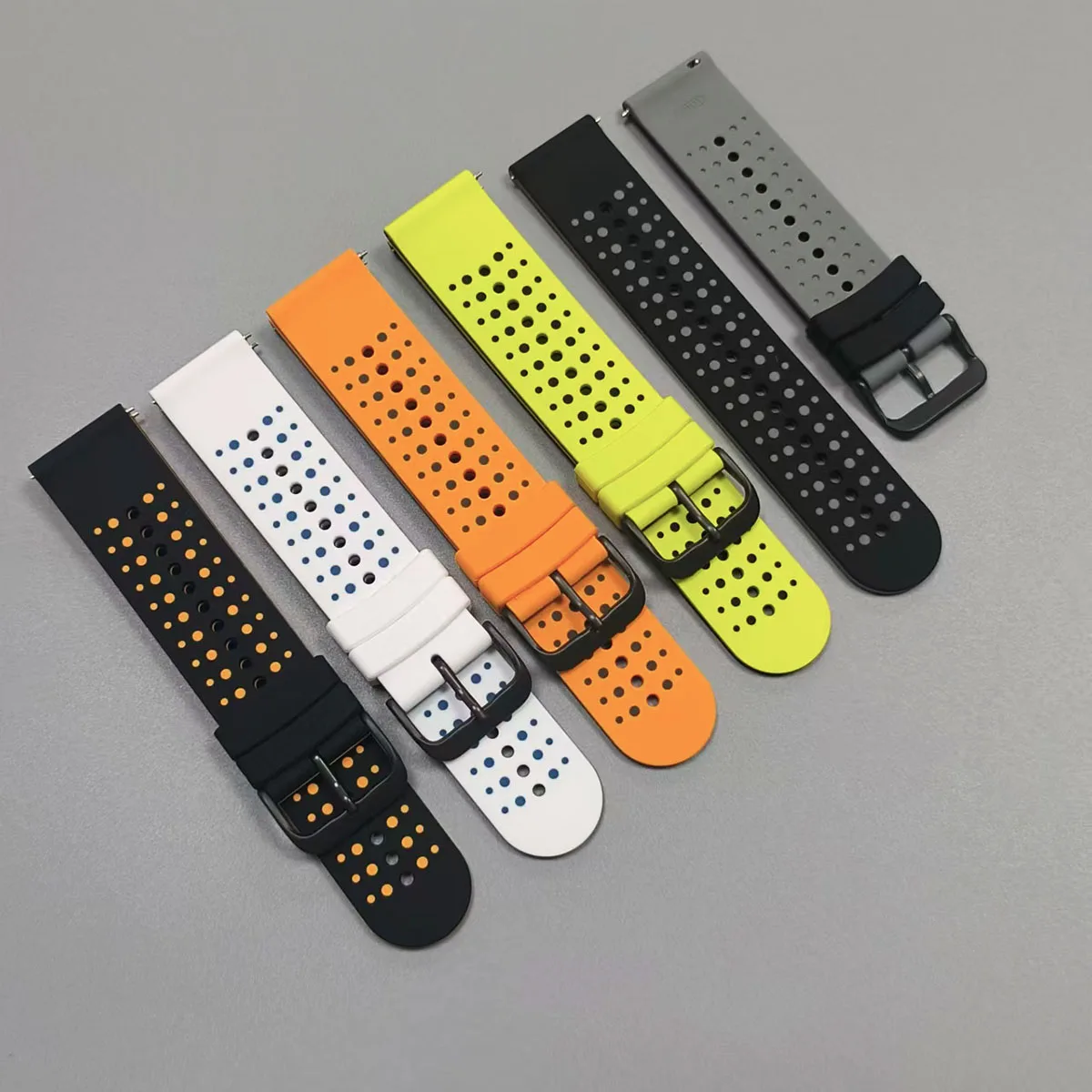 22mm Silicone Strap For COROS APEX 4 42mm/PACE 4 3/APEX 2Pro 46mm Sports Band Men Women Bracelet For Huawei GT 7 6 Pro Watchband