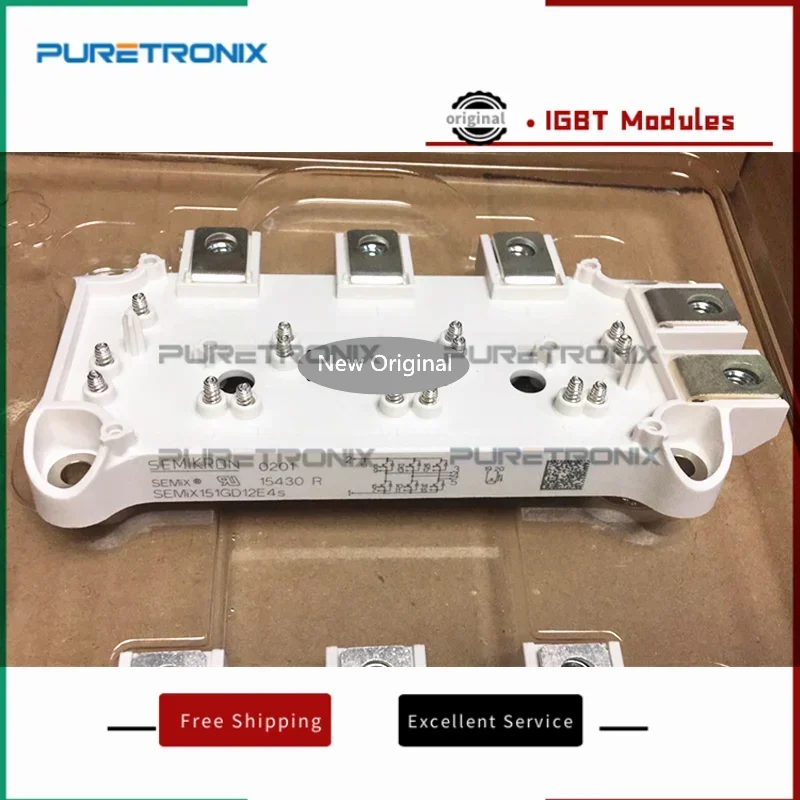 Semix151gd12e4s,semix151gd066hds,semix101gd066hds,semix101gd12vs,新しいオリジナルモジュール