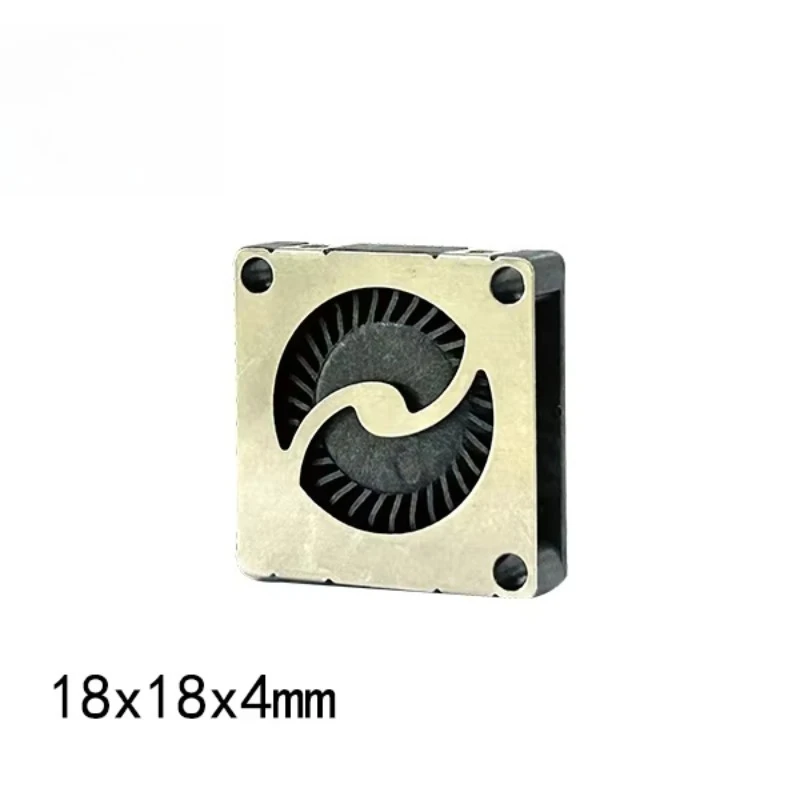 18Mm Thin Brushless Mini Micro Blower Fan 1804 DC 3.7V 5v Low Power 18 * 4mm Plastic Blade Vertical Motor Bearings
