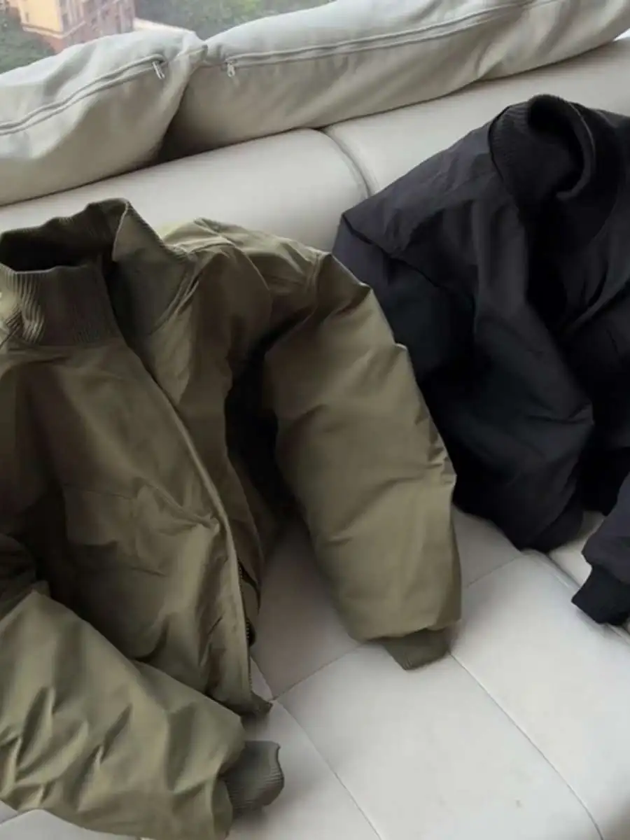 معطف بيسبول عسكري من Militaryenn Flight Jaet ort Sle بياقة واقفة للرجال للخريف عصري كاجوال فضفاض مناسب من القطن