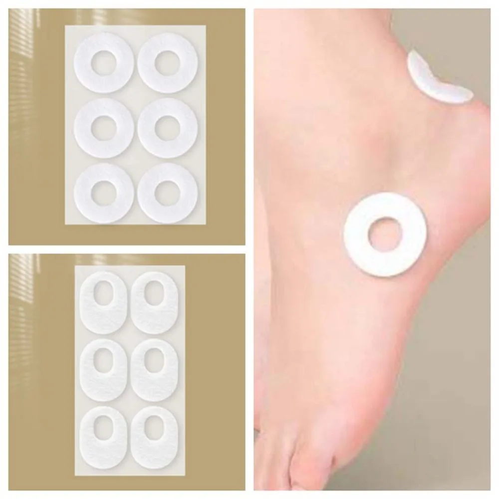 Foot Cushion Supports Callus Cushions Pads Prevent Calluses Blisters Felt Toe Pads Foot Anti Wear Sticker Bunion Protector