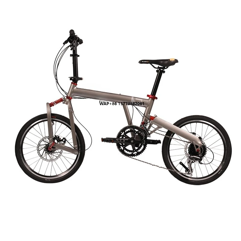 

BIKE001 Birdy Bike Foldable Adult Bicycle Folding Bike Newly 20 Inch Customized Logo 15 13 Aluminum Alloy Floding Bicycle 1.2