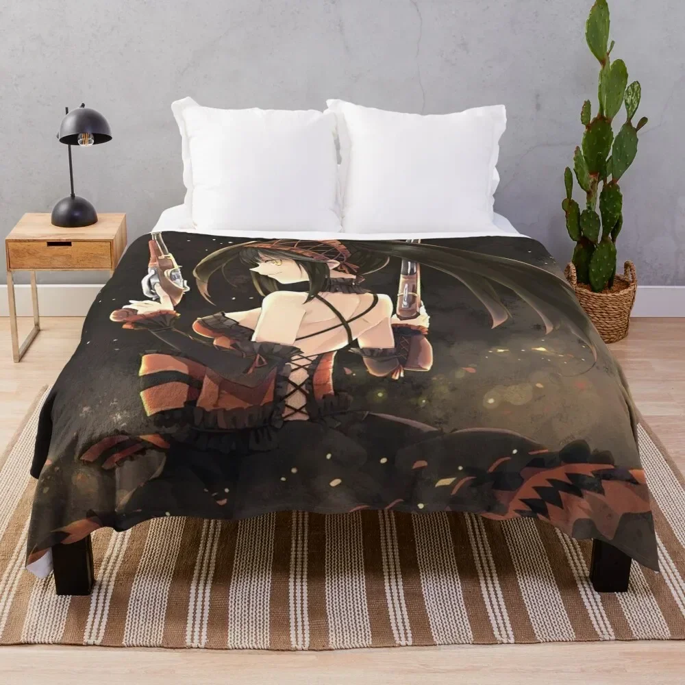 Tokisaki Kurumi - Date A Live Throw Blanket for sofa Loose Blankets Sofas Of Decoration Blankets