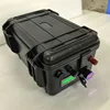 BMS가 있는 리튬 이온 배터리 팩, 24V 120Ah 100Ah LiFepo4, 낚시 보트 모터 AGV 자동차 트럭, 해양 캐러밴 및 충전기 캠핑용 3