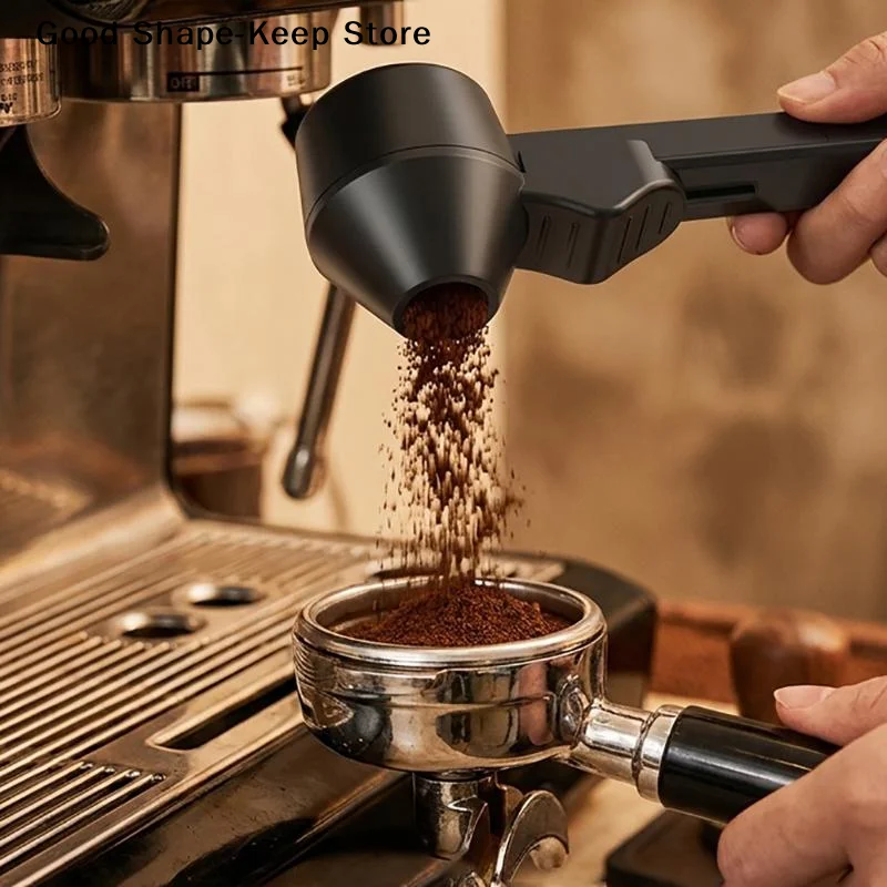 dailyCoffee Spoon Funnel Hybrid Non Spill Measuring Tool for Protein Powder Milk Supplement Scooping Jar FillingDaily products