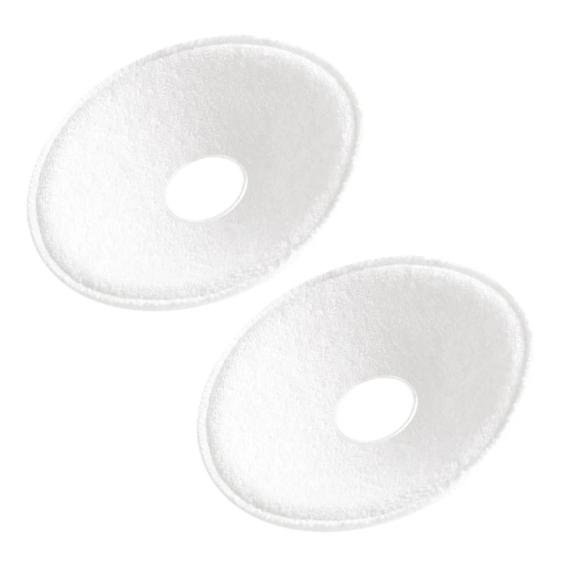 N80C 2 ชิ้น Soft & Breathable Nursing Pad สบายผ้าฝ้าย 3D Leakproof ให้นมบุตร Liners สำหรับแม่หลังคลอด Care