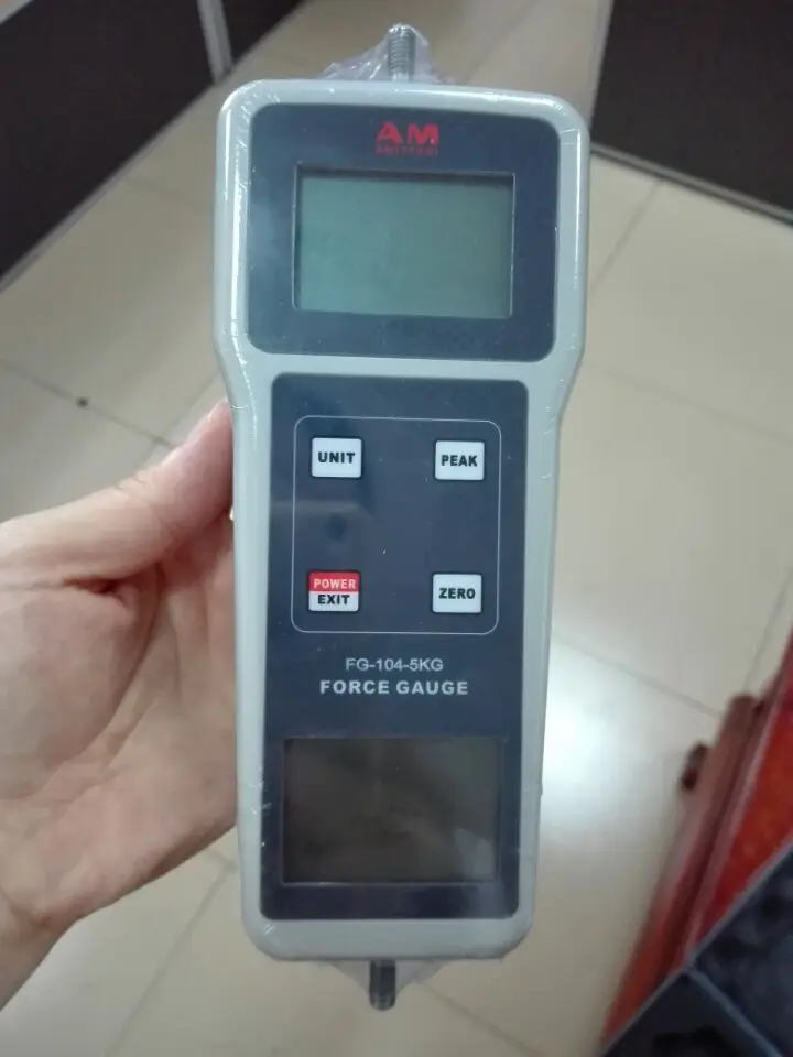 DIGITAL PULL PUSH FORCE GAUGE METER TESTER DYNAMOMETER NEWTONMETER TENSILE  kgf gf N Lbf   980N 220Lbf