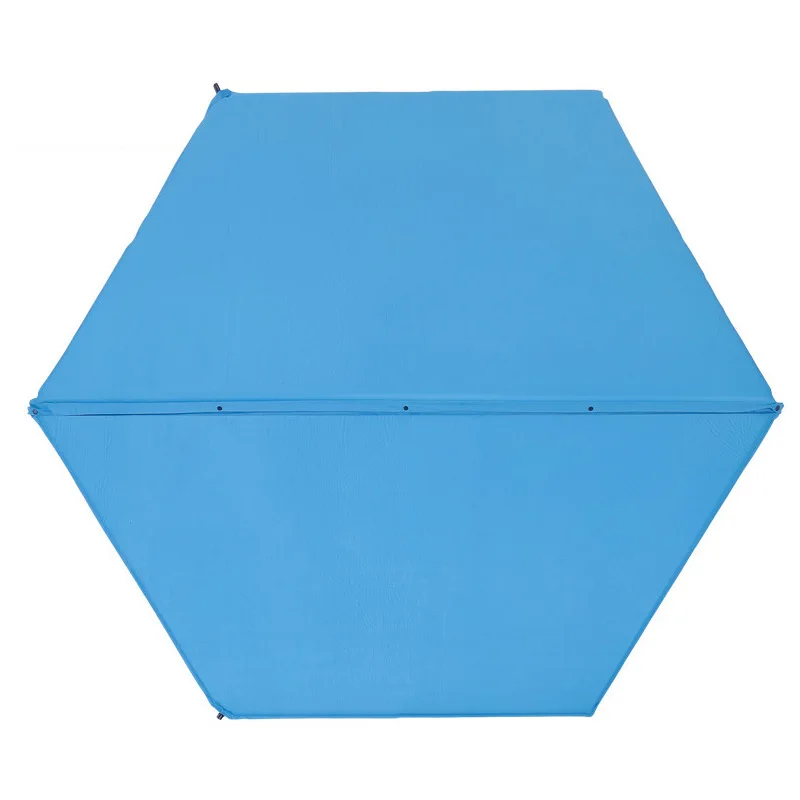 

Outdoor inflatable pad hexagonal automatic inflatable pad thickened elastic cotton inflatable bed camping outdoor sleeping pad