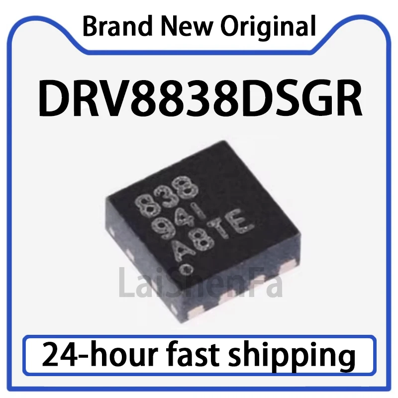 10PCS DRV8838DSGR Package WSON-8 Low Voltage H-bridge Driver IC Chip Original Stock