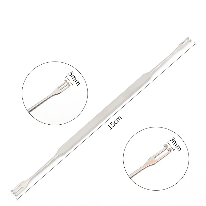Eyelid Retractor Lacrimal Sac Retractor Rake Double Head Double Claws Beauty Plastic Surgery Double Eyelid