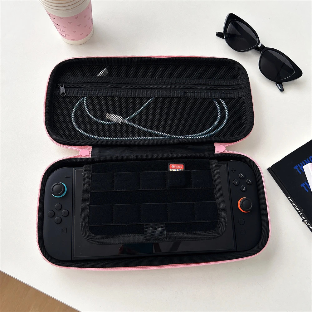 Hello Kitty Cinnamoroll EVA Protective Case for Nintendo Switch2 Travel Carrying Cover Anti-Scratch Shockproof Storage Bag