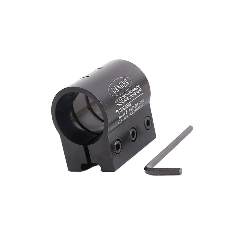 Flashlight Scope Laser Sight Clamp Mount Diameter 25.4mm 1Inch With 11mm Base For Outdoor Hunting Trip