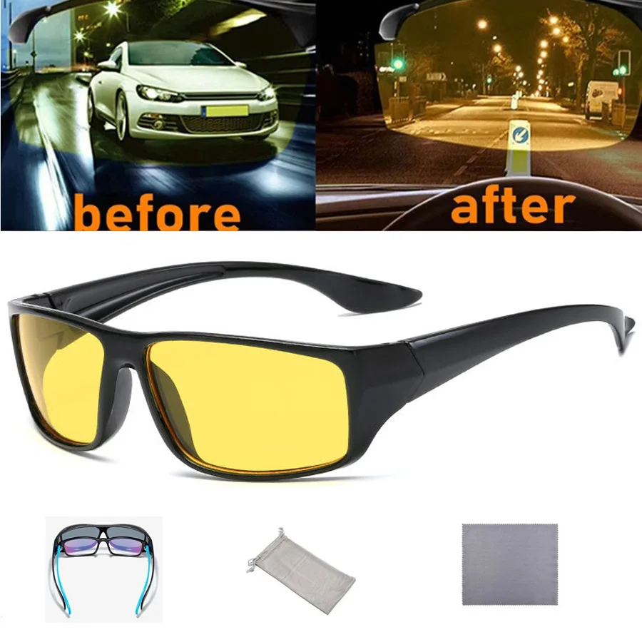 Polarisierte 2025, Fahrerbrille, Innenzubehör, Schutzausrüstung, Sonnenbrille, Nachtsichtbrille, blendfrei, Auto-Fahrbrille – Detail 2