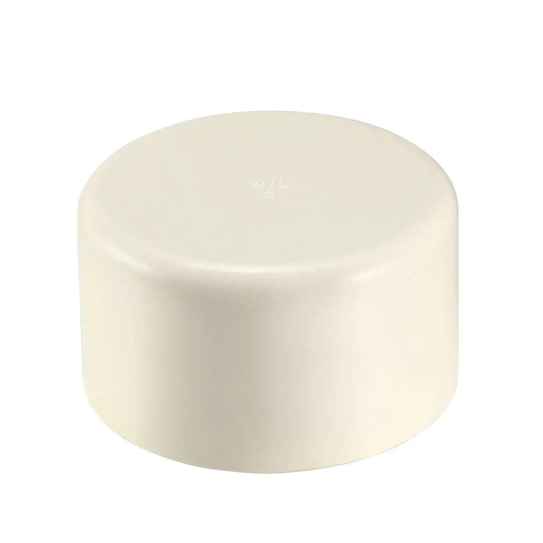 

uxcell 75mm PVC Pipe Cap Fitting, Slip End Caps DWV(Drain Waste Vent) White 2Pcs