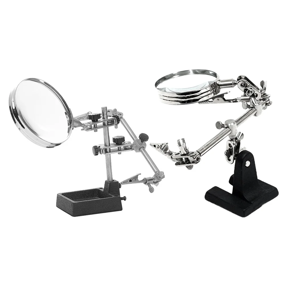 

1Set 5x Auxiliary Clip-on Magnifier 65mm Lens Diameter Professional Magnifying Glass Tools for Mobile Phone Maintenance