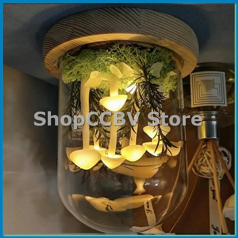 

Small Mushroom Lamp Handmade Mushroom Night Light Novelty Nightlight Project Small Mushroom Lamp Arts and Crafts-A50M