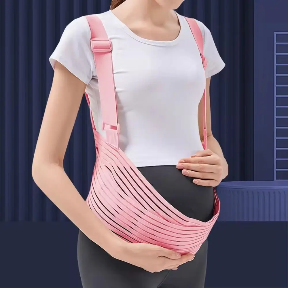 

Double Support Pregnant Belt Prenatal Relieving Back Pelvic Maternity Belly Belt Multipurpose Back Brace Protector