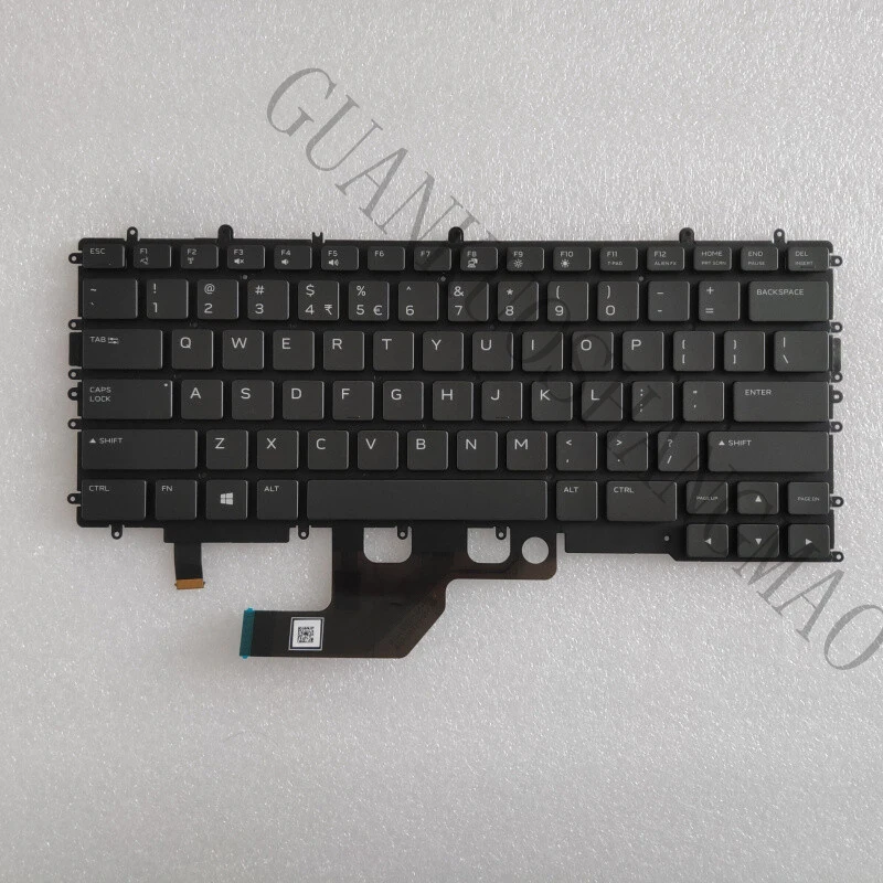 HJY...is suitable for Dell Alien M15 R3 M15 R4 keyboard English small carriage return 18JXP