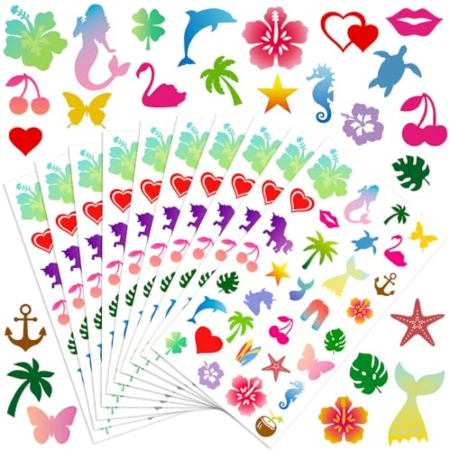

Body Stickers for Tanning 320Pcs Self Adhesive Removable Tanning Sunbathing Stickers for Woman Summer Beach Face Body Accessori