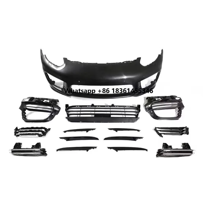 

High Quality Upgrade Body Kit for 2014-2016 for For 970.2 Bumpers Made of PP Material Turbo Style