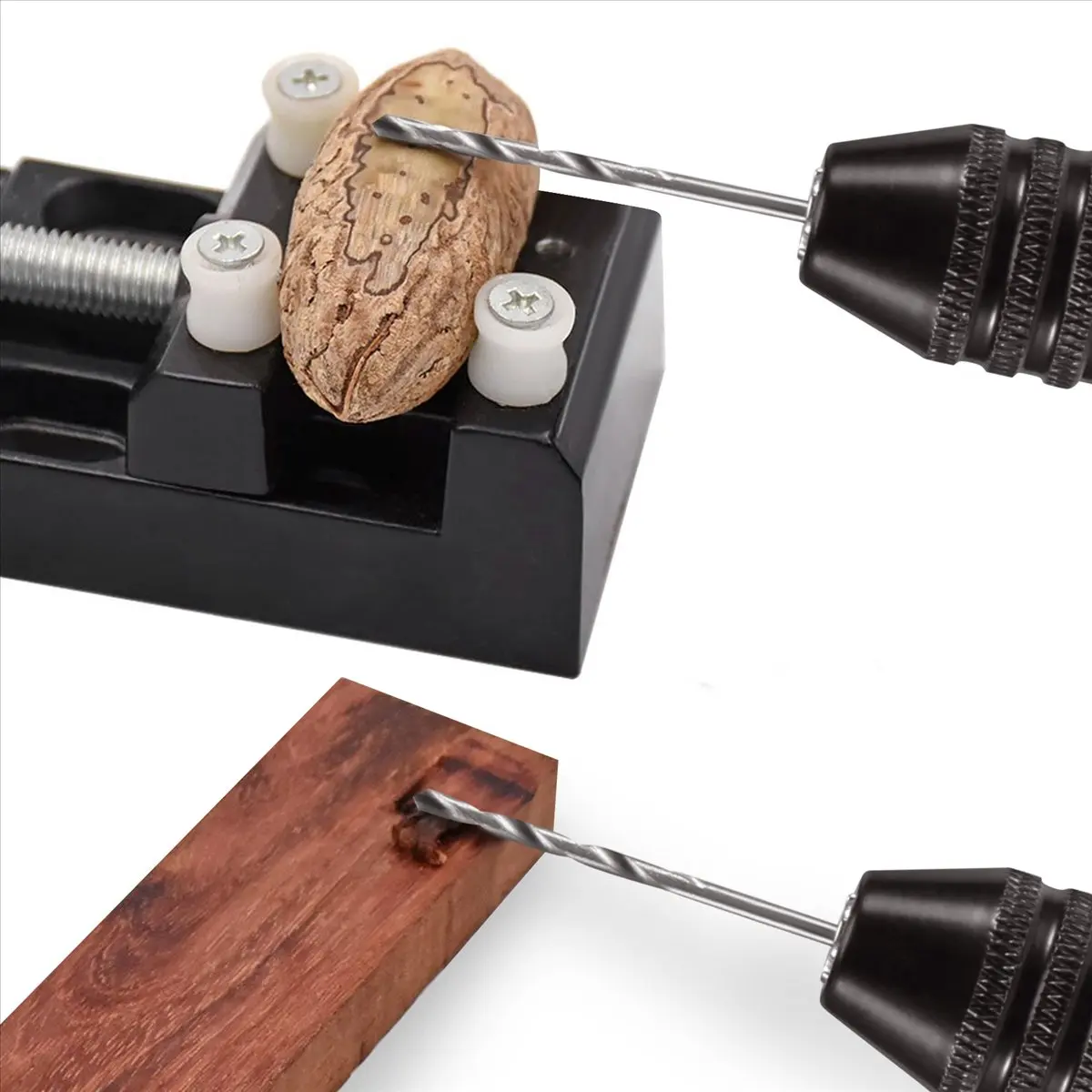 【2026 TOP Global】Hand Drill Bits Set 31Pcs Hand Drill Set Pin Vise Micro-Mini Twist Drill Bits For Metal Wood, Delicate Manual W
