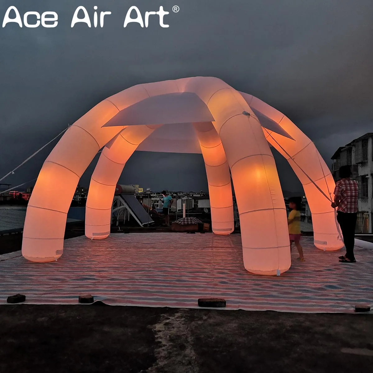 6-Legged Spider Tent Inflatable for Trade Shows, Parties & Exhibitions & Event Structure, Inflatable Spider Tent