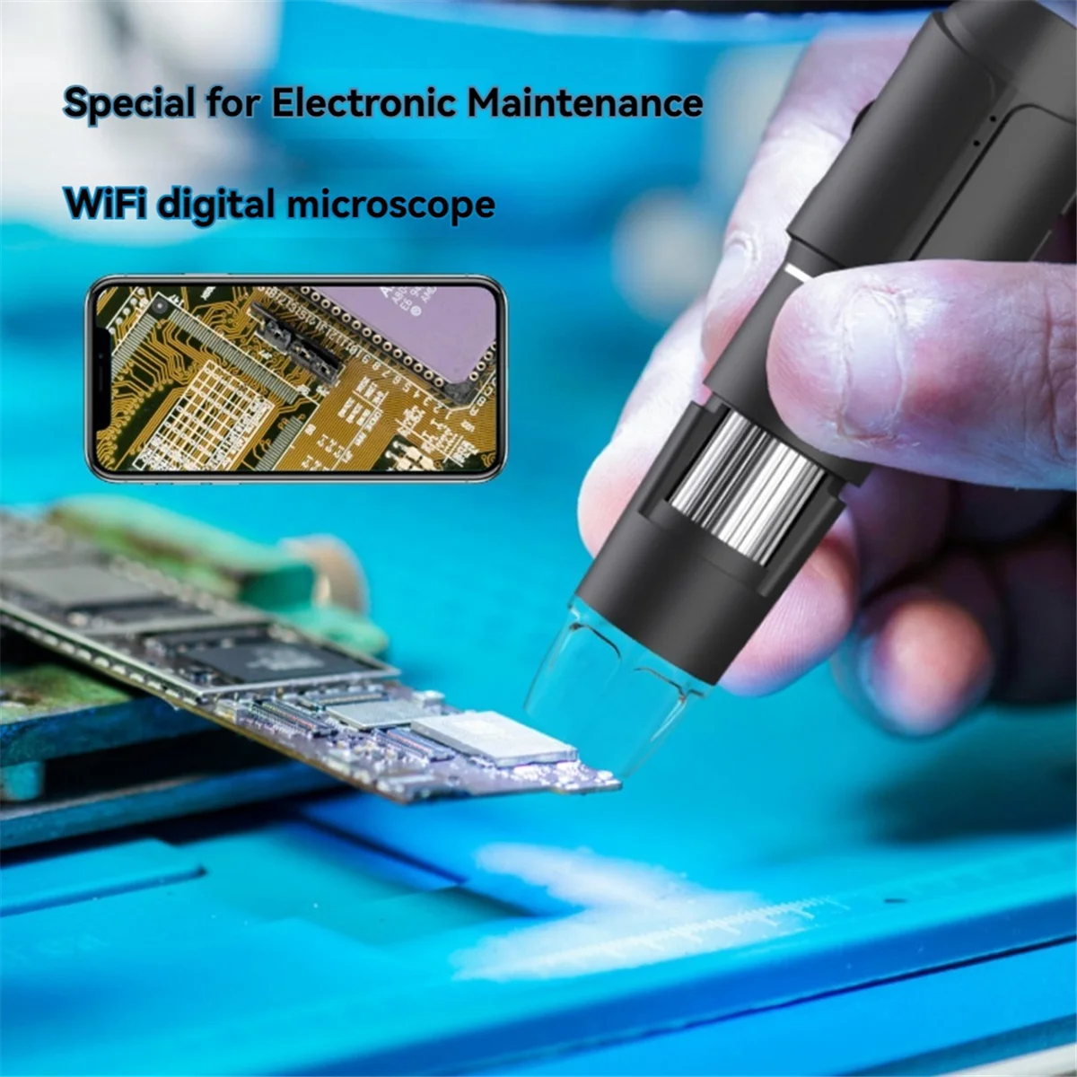

Цифровой микроскоп Wi-Fi 50X-1600X HD, электронные микроскопы, горячая распродажа, инструменты для ремонта