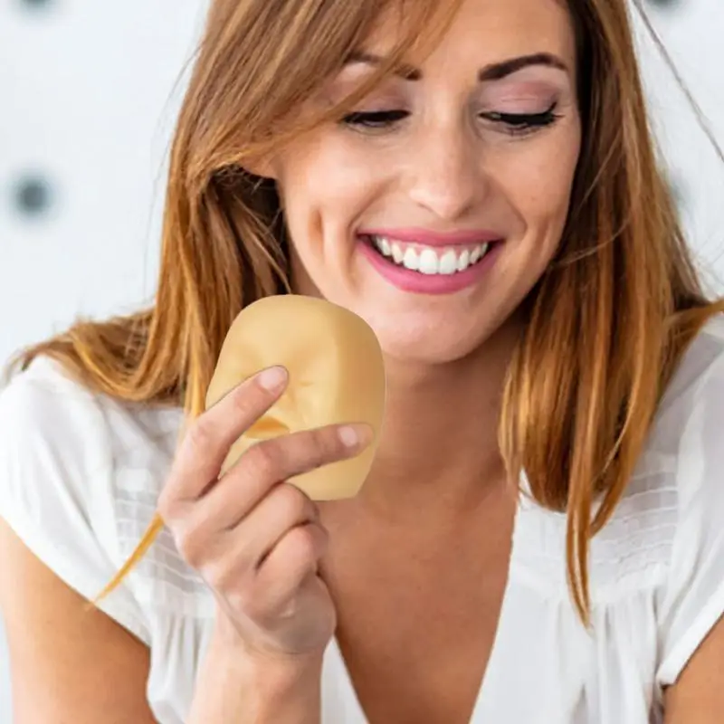 Juguetes para aliviar el estrés para adultos, pelota para apretar, juguetes elásticos divertidos, juguetes sensoriales para aliviar el estrés, juguete elástico para Emociones