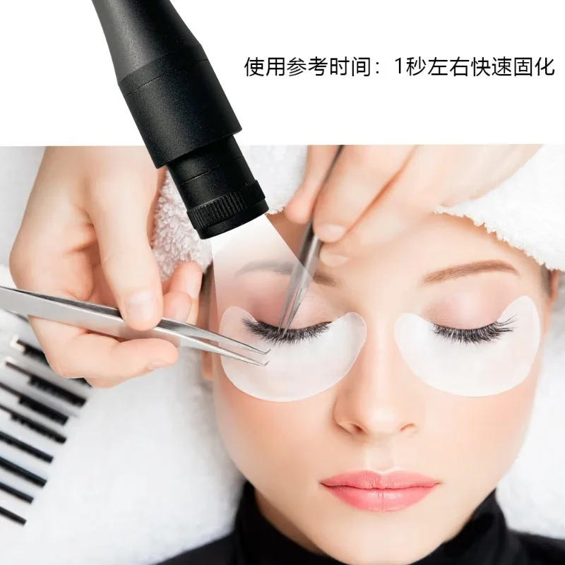 2025 New LED Glue Special Eyelashs Grafting Extension 1S Curing White Lamp Holder for Eyelash Beauticians Tool