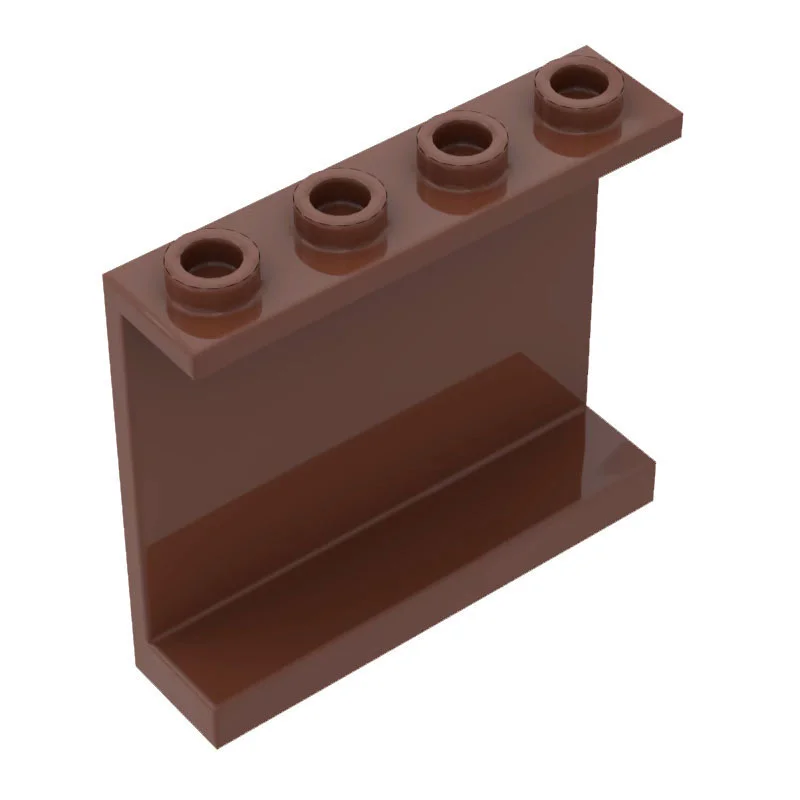 50 جرام/22 قطعة 60581 4215 الطوب الرقيق 1x4x3 لوحة بنة Moc اللون الملحقات متوافق مع الطوب لتقوم بها بنفسك لعبة الأطفال