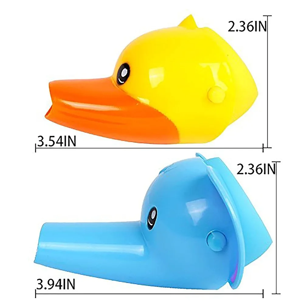 2Pcs Faucet Cartoon Animal Extenders, Sink Handles for Babies and Toddlers, Safe and Fun, Promote Hand Washing for Children