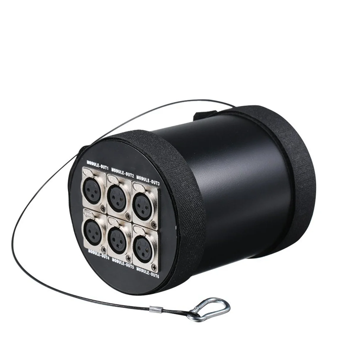 Amplifier 1Pc 6 Port DMX Splitter and Amplifier Output 512X 6 Channels for Dj Disco Stage Light Control EU Plug