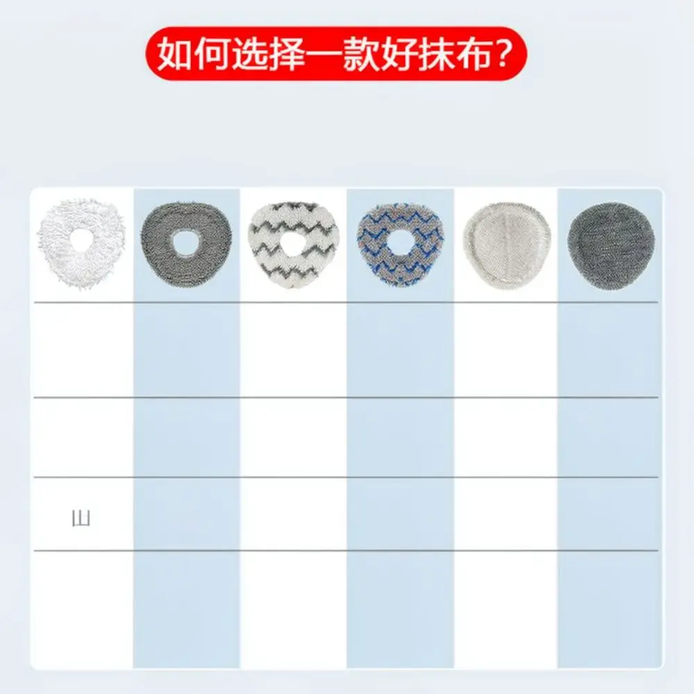 Floor Cleaning Mop Pads For Narwal J1 J2 J3 J4 J5 Robot Vacuum Spare Parts Replacement Fiber Cloths Durable Vacuum Supplies