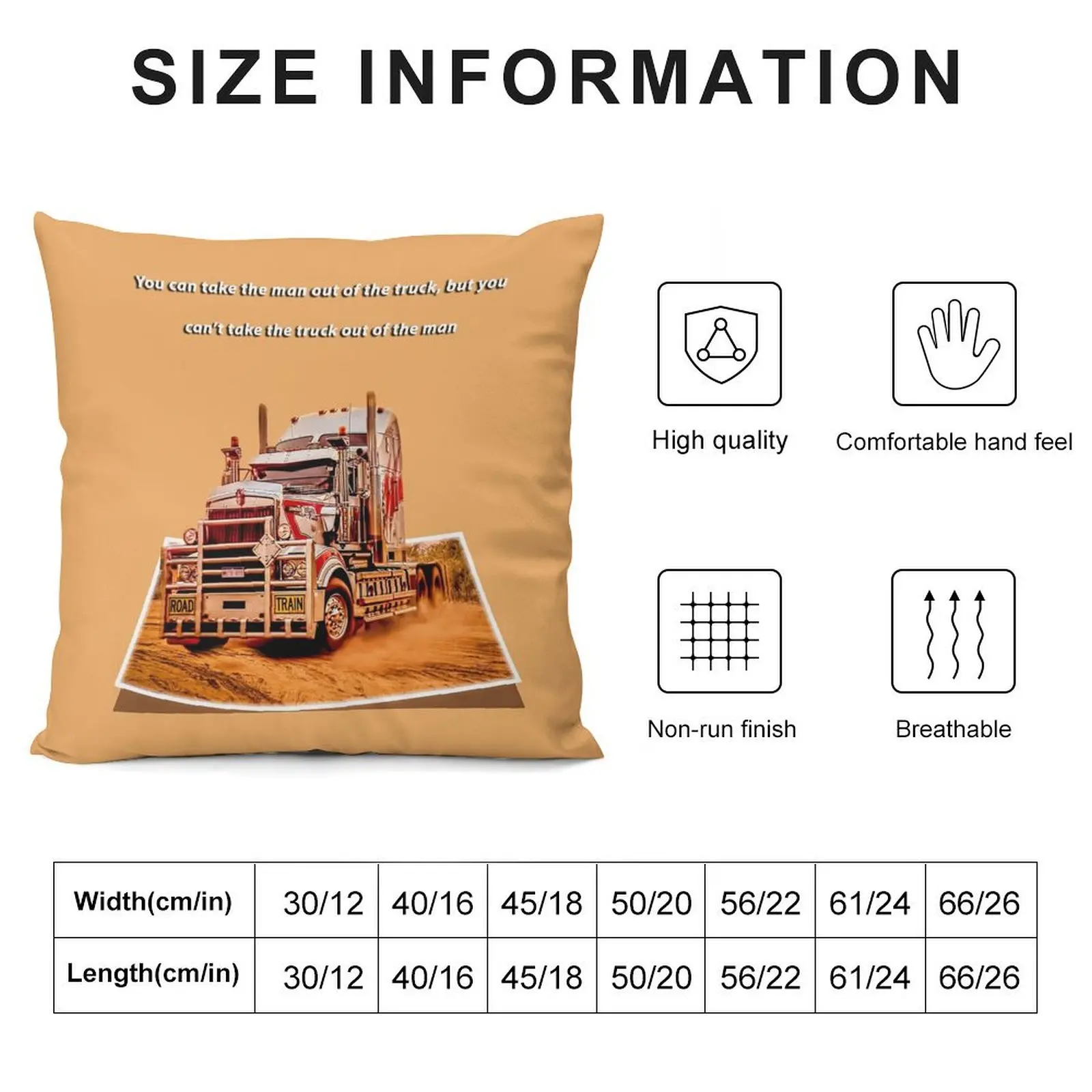 Kenworth prime mover pop out Throw Pillow Pillowcase Sofa Cushions Covers Throw Pillow Cushions Home Decor pillow