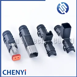 For Duetsch DT06-2S DT04-2P connector plug tail clip automotive wire harness bellows fixed buckle 1011-227-0205 1011-229-0205