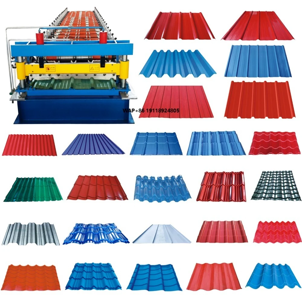 

Easy Operate Hydraulic Cutting Single Layer Trapezoidal Roof Sheet Press Tile Making Machine