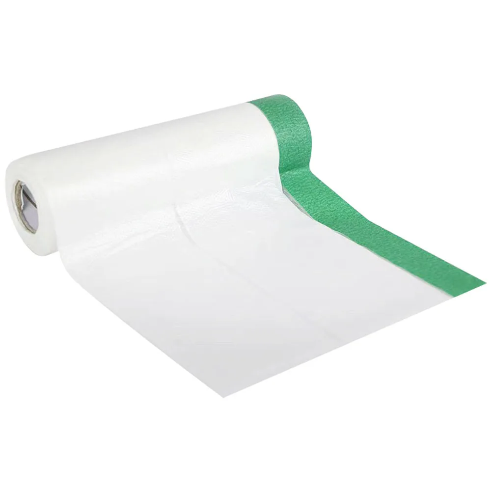 

1 Roll Car Paint Protection Film Automotive Masking Film Plastic Cover for Wall Furniture Painting Paint Masking Paper