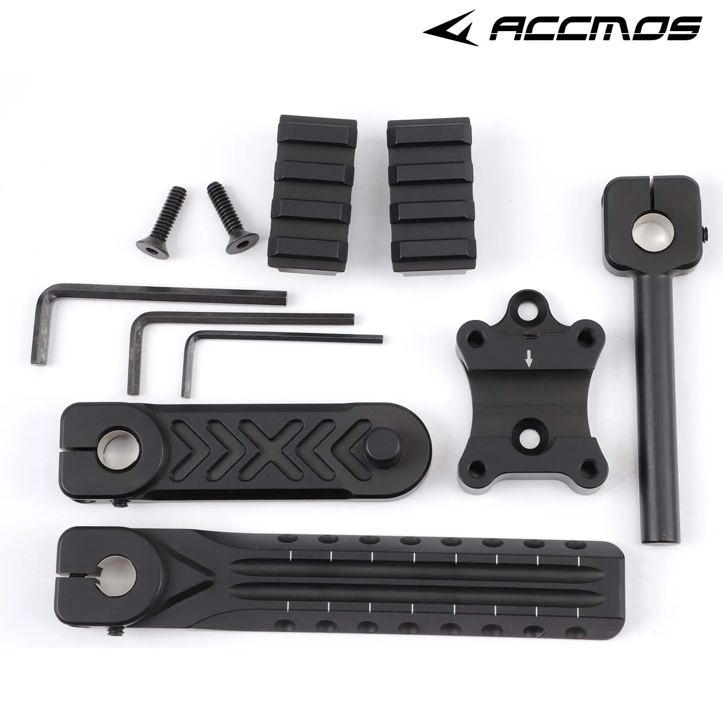 

Compound Bow Sight Low-light Stand Black Aluminium Alloy Durable Adjustable Dual Purpose Archery Shooting Accessory