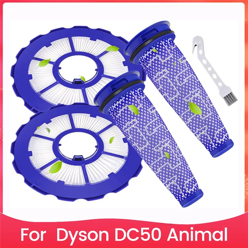 【Must-Haves】Filtros de substituição para Dyson DC50 Animal Multi Floor Peças completas de aspirador de pó Filtro Substituir a peça 965081-01,