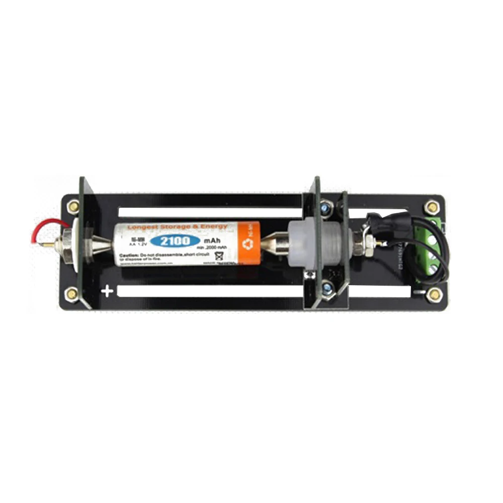 4 Wire Battery Resistance Capacity Test Stand Cell Holder for 18650 26650 21700 AAA Cell Capacity Test 10A Battery Test Stand