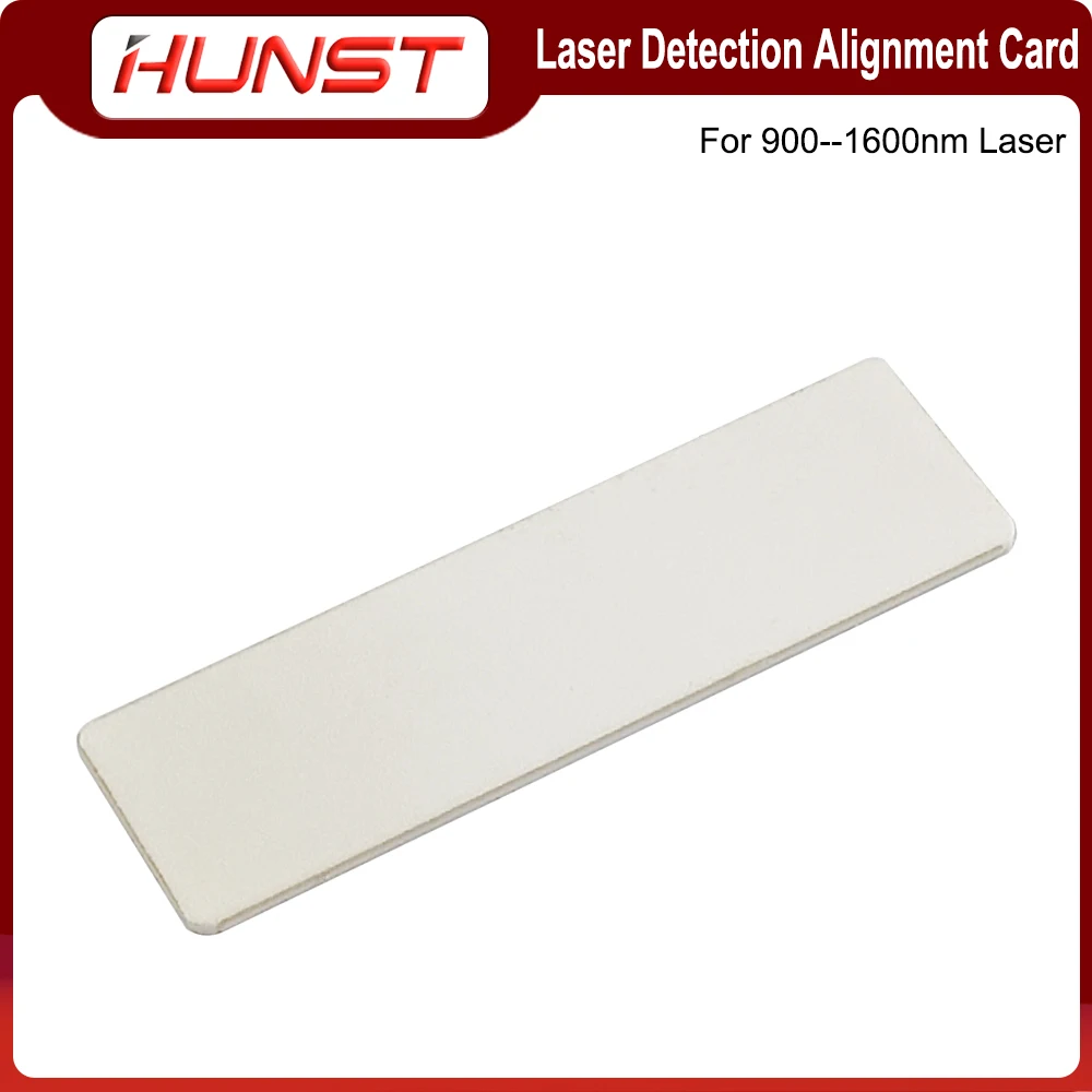 HUNST  Fiber Laser Detection Alignment Card Infrared Dimmer Visualizer Calibrator Ceramic Plate For 900-1600nm Laser