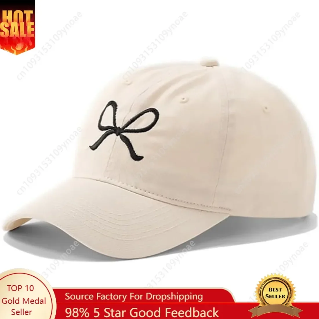 

Trendy Bow Tie Baseball Cap Embroidered Cotton Man Women Trucker Hat Outdoor Activies Dad Hats Unisex Y2k Adjustable with Visor