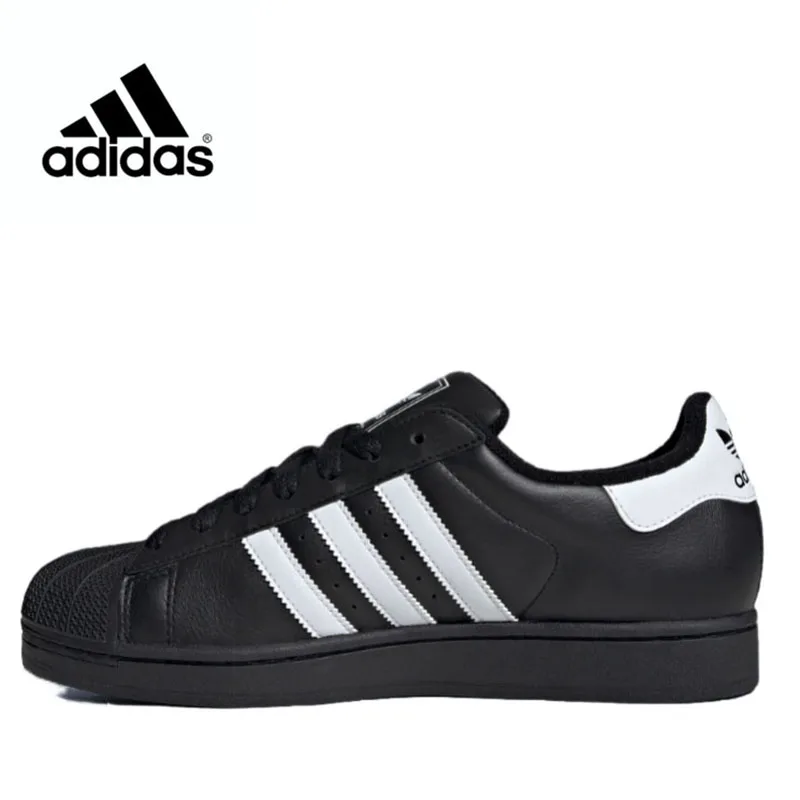 ADIDAS SUPERSTAR II SHOES Board Shoes Black for Unisex JI0079 Authentic Free Shipping