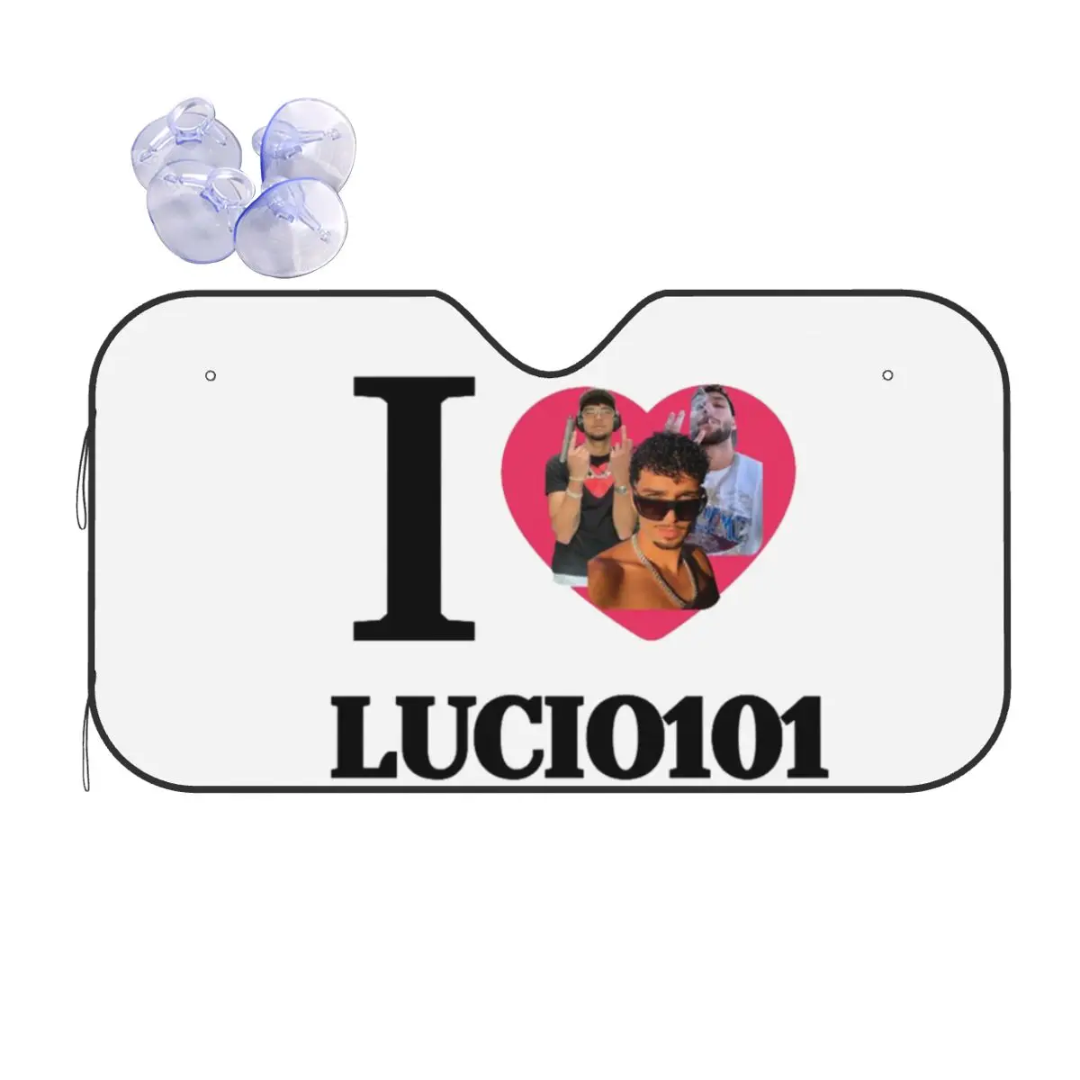 

Солнцезащитный козырек I Love Lucio101, лобовое стекло автомобиля, солнцезащитный козырек, аксессуары, чехлы